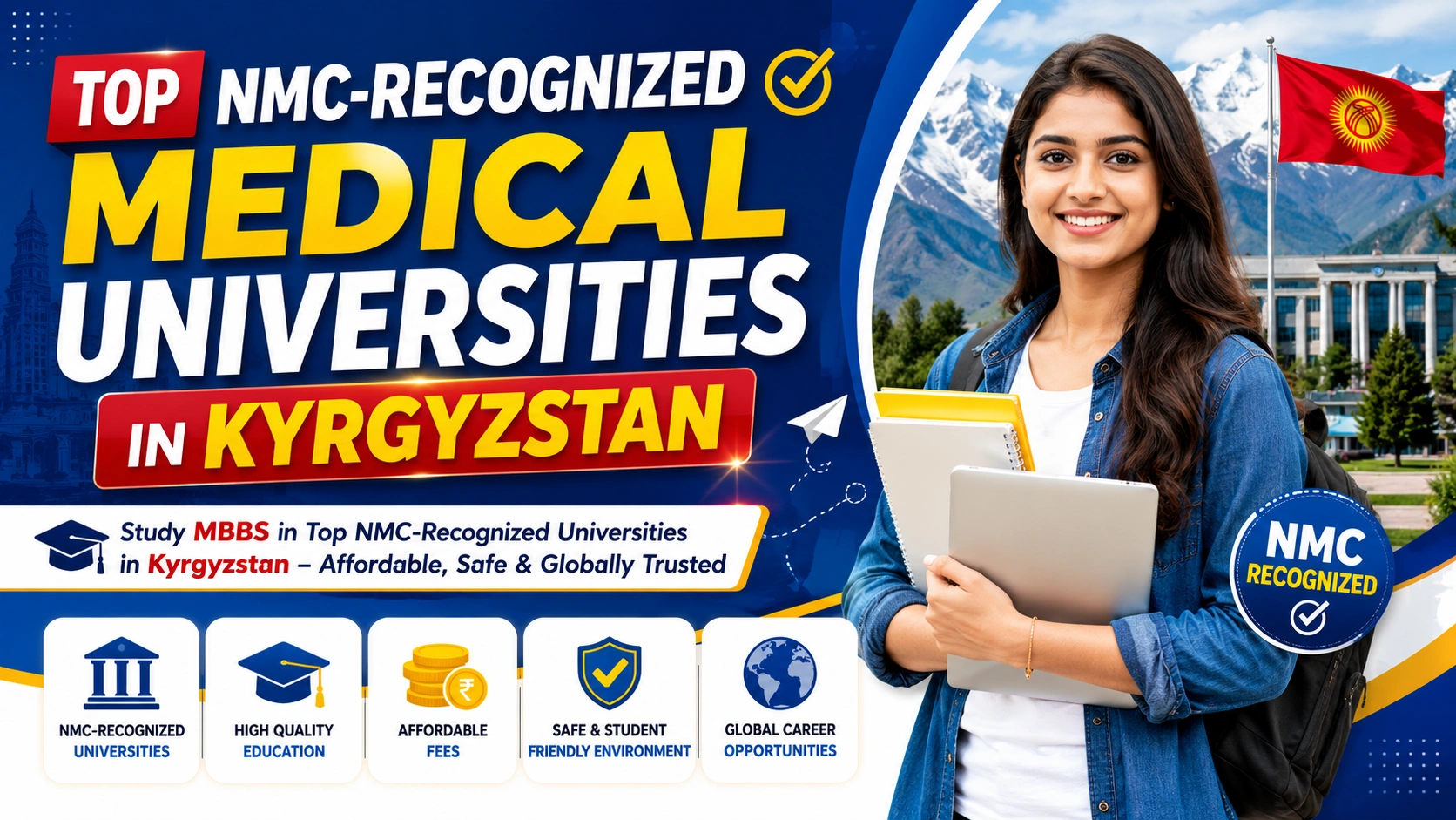 Top NMC-Recognized Medical Universities in Kyrgyzstan